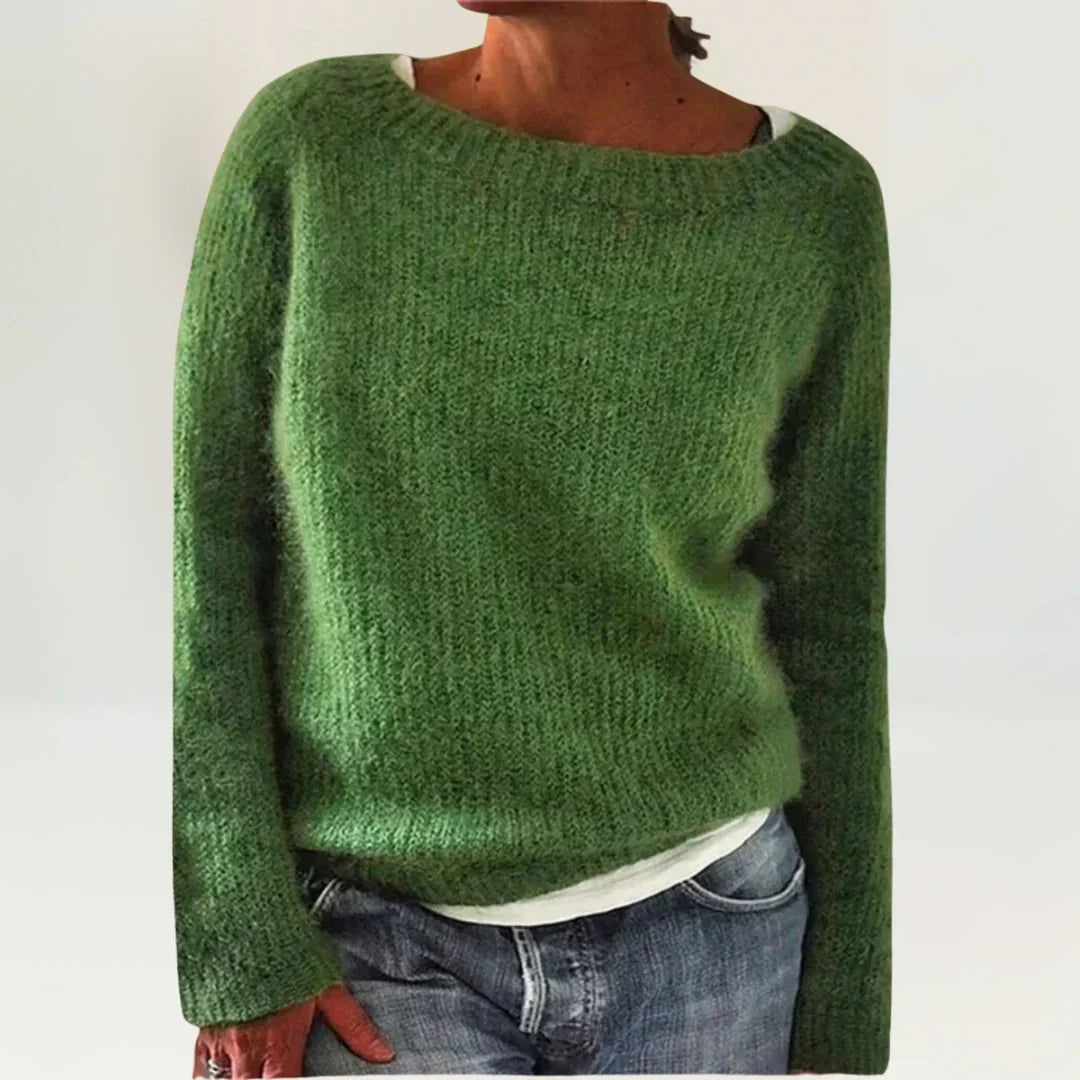 Suzy | Przytulny sweter – Zielony