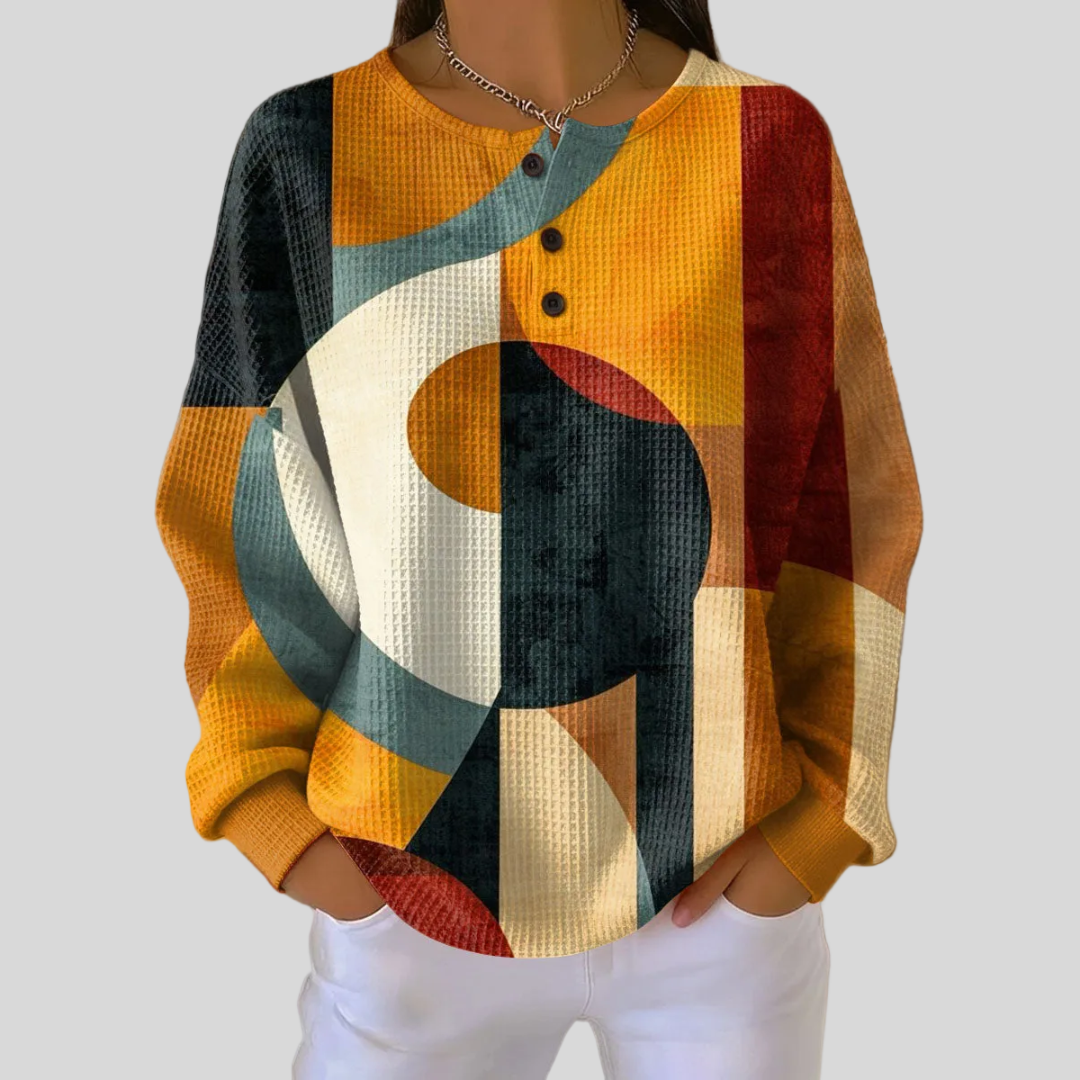 Bexmore | Bluza z geometrycznym wzorem