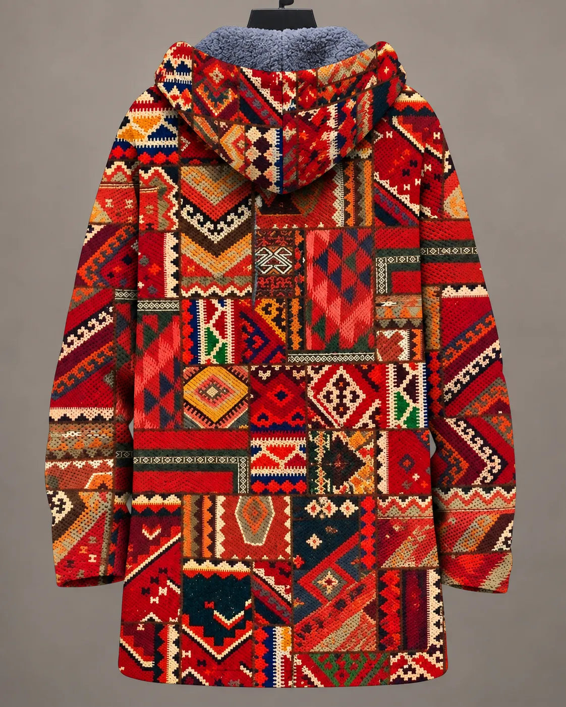 Rosalie | Kurtka mozaikowa Heritage z kapturem