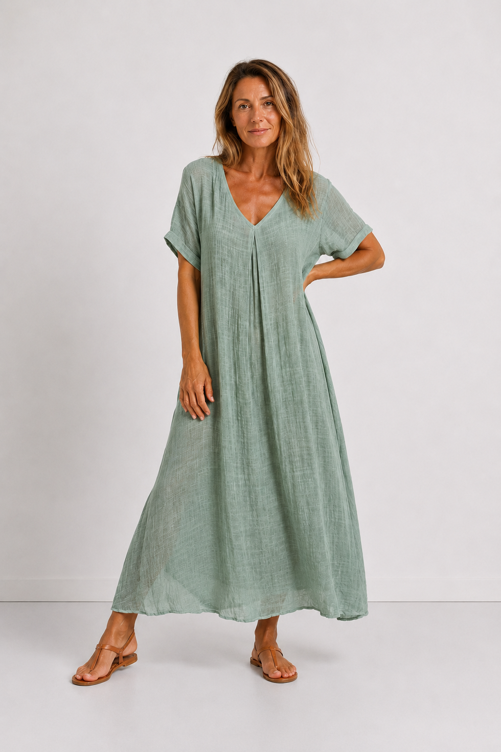 Violette | Fioletowa sukienka maxi