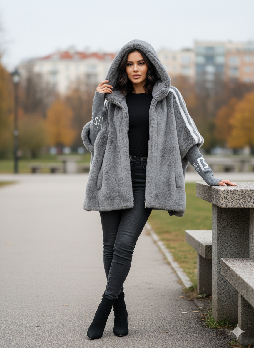 Janette™ – Eleganckie futro zimowe