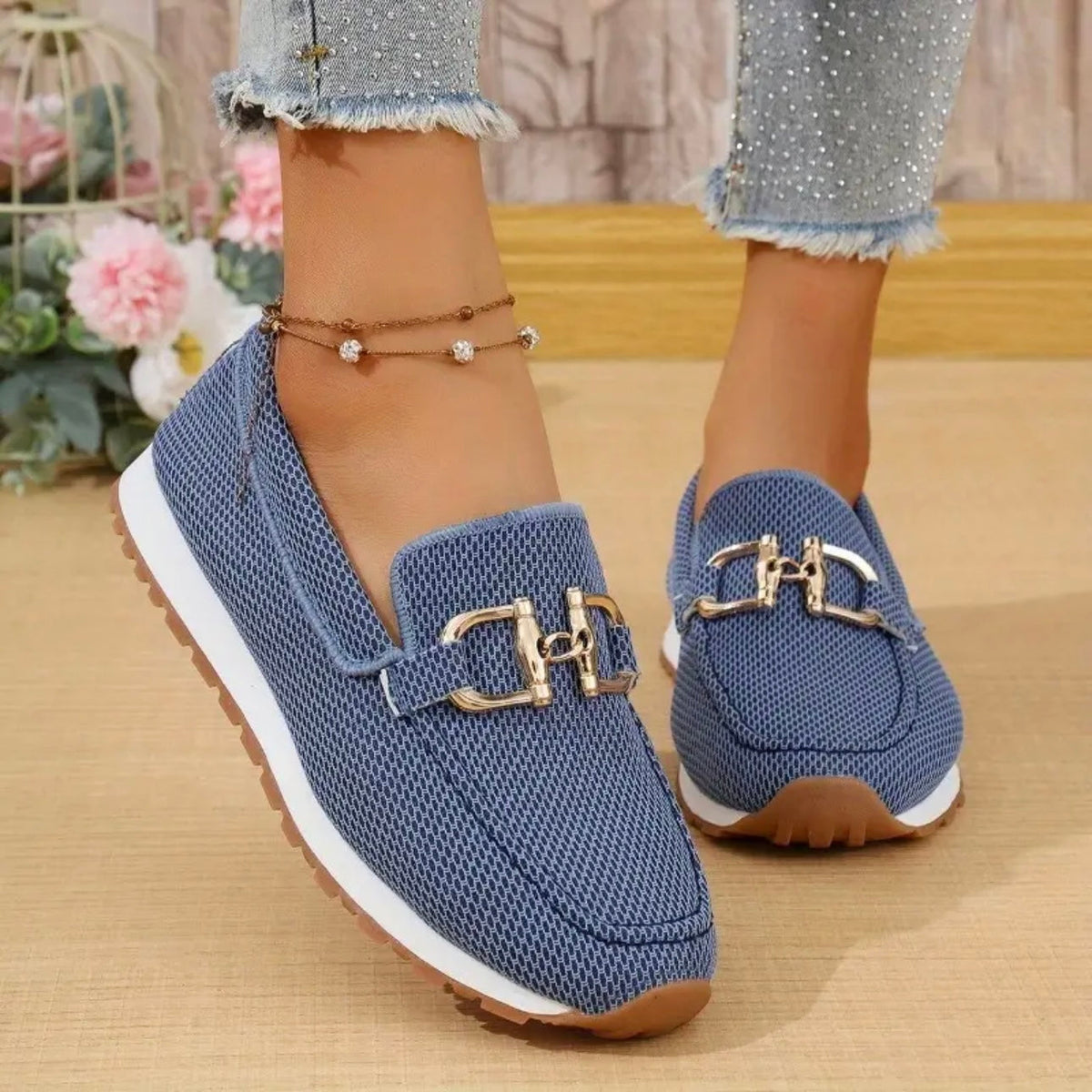 Gwen | Wyściełane sneakersy na co dzień