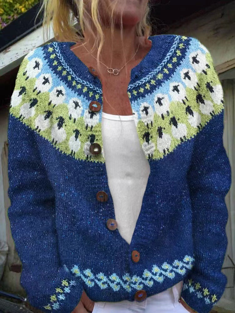 Sophie | Vintage islandzki kardigan