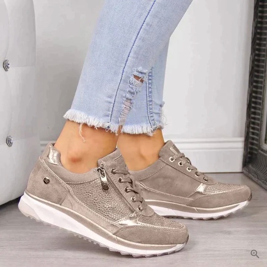 Damskie sneakersy ortopedyczne, oddychające i antypoślizgowe