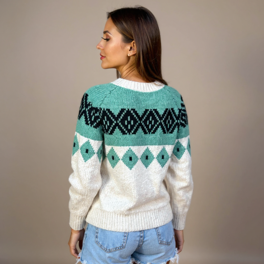 Allison | Vintage islandzki kardigan
