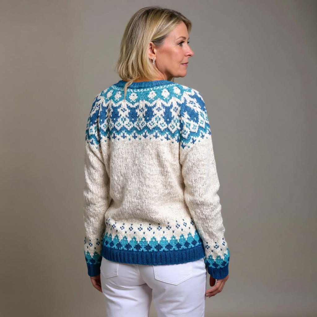 Eva | Vintage islandzki kardigan