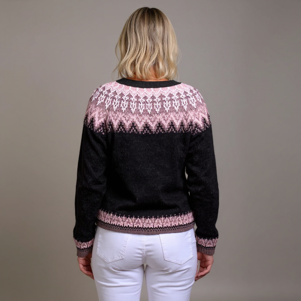 Lydia | Vintage islandzki kardigan