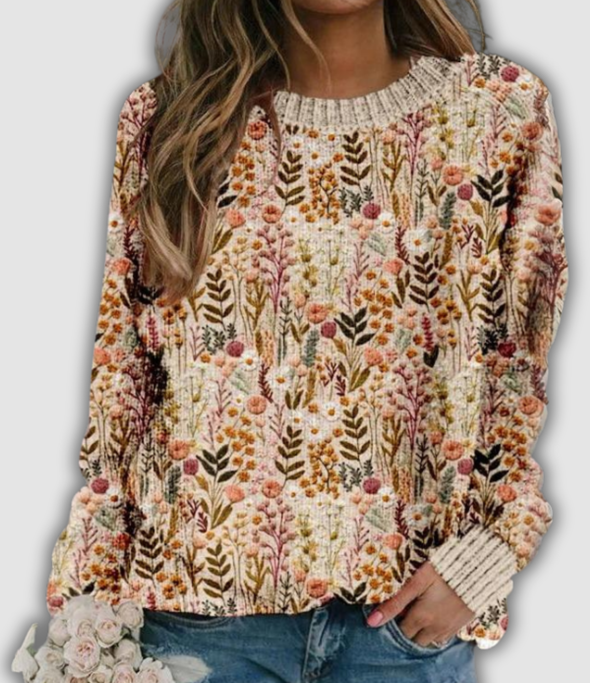Florienne | Sweter retro