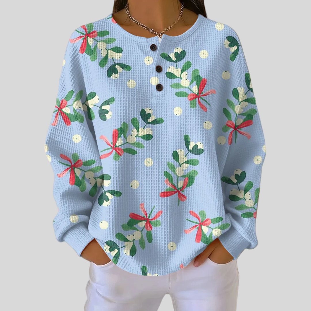 Edalynn | Bluza z motywem świątecznym