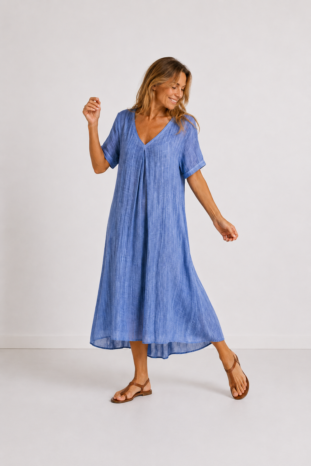 Violette | Fioletowa sukienka maxi