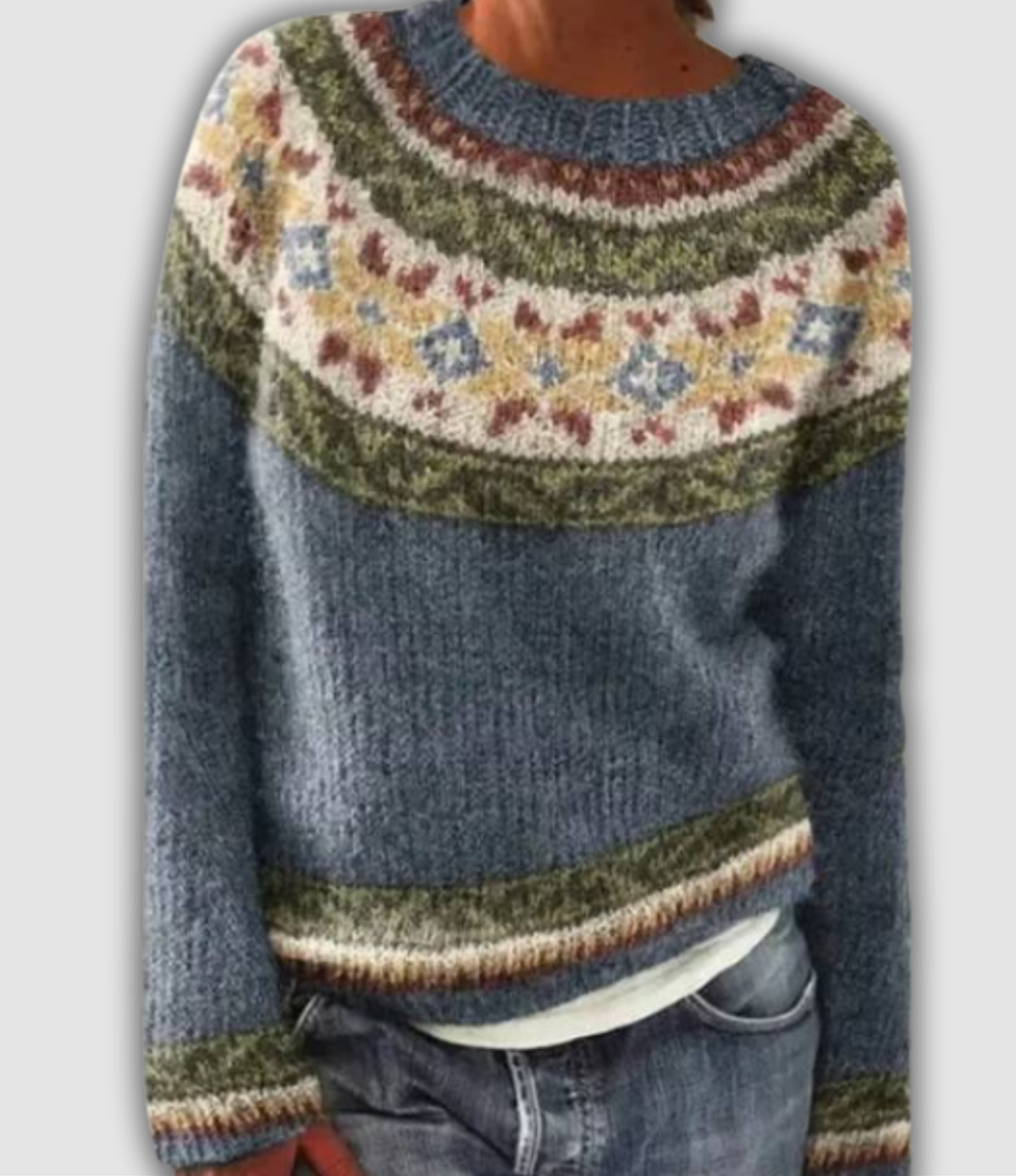 Isolde | Sweter w stylu heritage