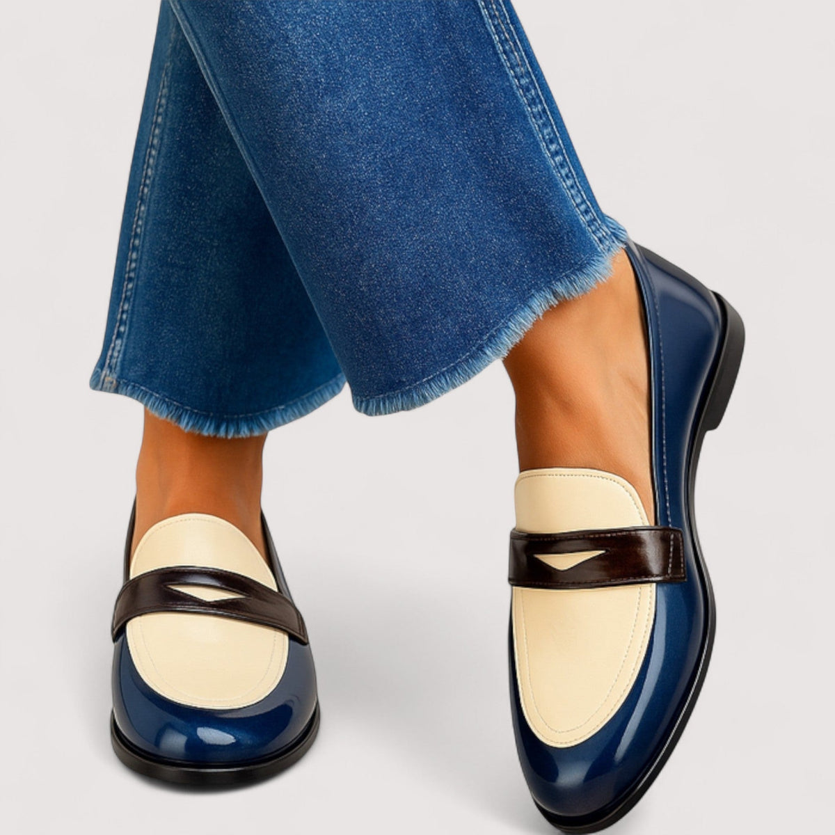 Elisa | Eleganckie błyszczące buty