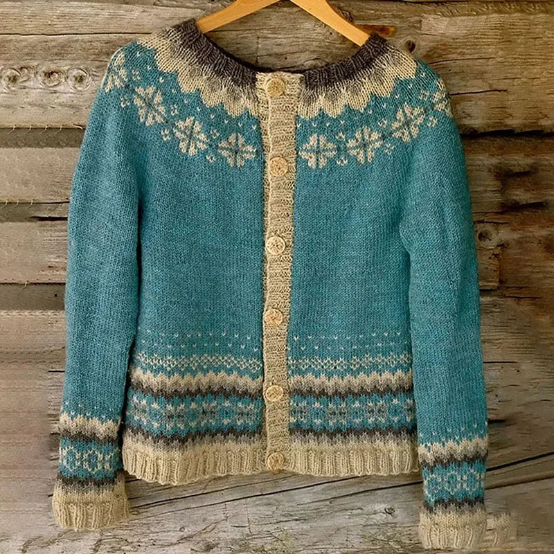 Allaira | Vintage islandzki kardigan