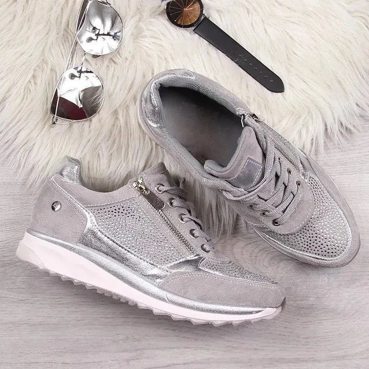 Damskie sneakersy ortopedyczne, oddychające i antypoślizgowe