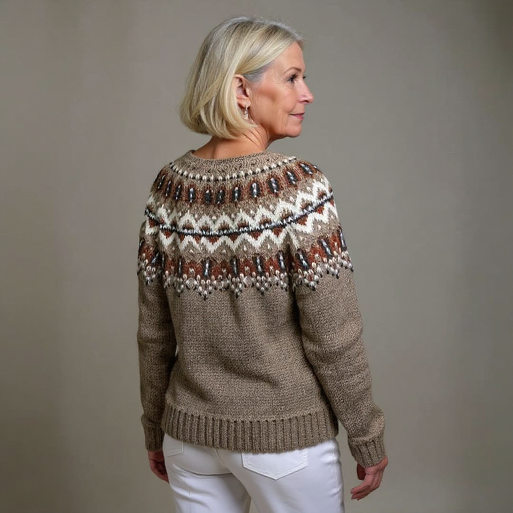 Adeline | Vintage islandzki kardigan