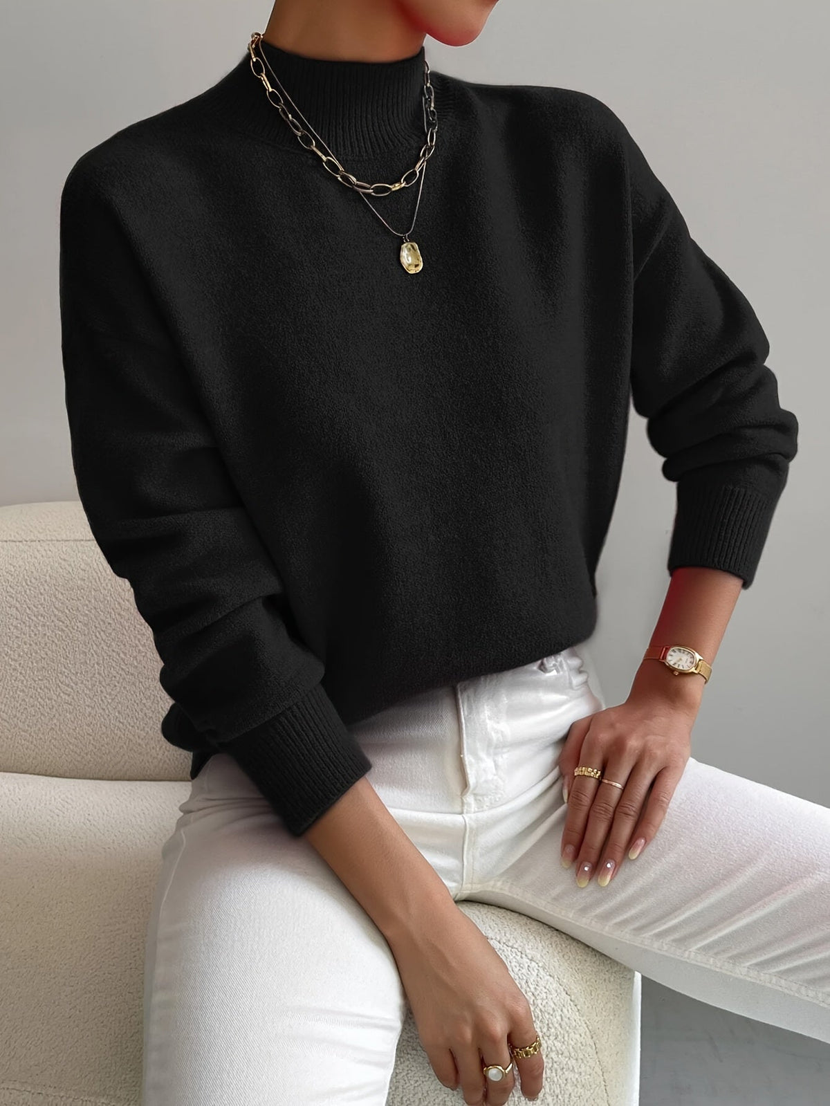 Christiane – Elegancki kardigan z dzianiny